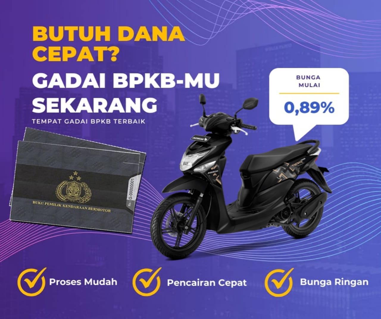 Pinjaman Dana Jaminan Bpkb Motor Honda Beat Pop Dapat Pinjaman Berapa? Seperti Ini Simulasinya